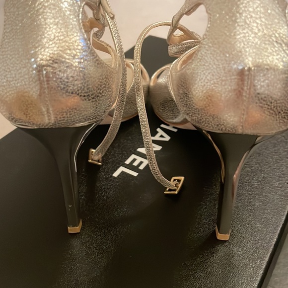 Jimmy Choo Ivette 75mm Champagne 38 - Picture 11 of 11